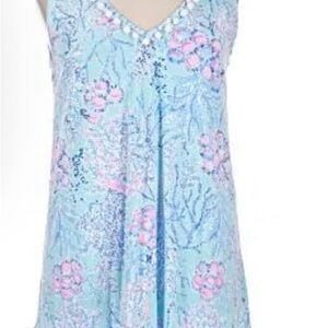 LILLY PULITZER CAMILLA DRESS BLUE IBIZA